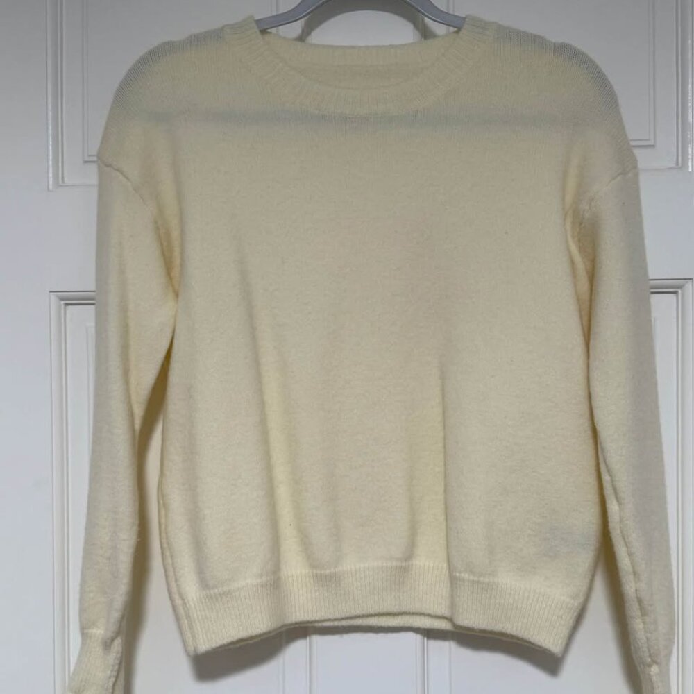 Ivory Knit Sweater